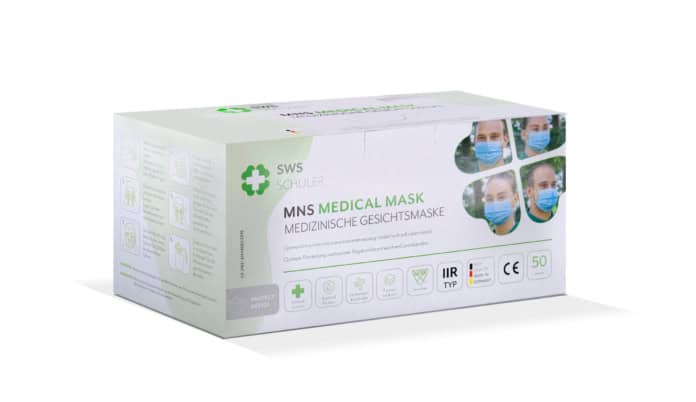 Medizinische Gesichtsmaske von SWS Schuler